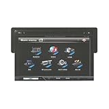 Power Acoustik Pd710b 7 Tft Lcd Detach Touchscreen Dvd/ Bluetooth Pd-710b
