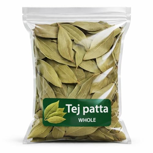 Image of Bay Leaf (Tejpatta) 150gm, 100% Natural Dry Organic, No Additives, Dried Whole Leaves for Cooking, Curries and Spice Blends
