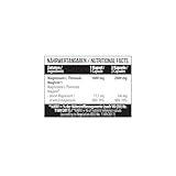 MST® Nutrition Magnesium L-Threonate 1000 mg pro Kapsel - L-Threonate 2000 mg pro Potrion hochdosiert – Magnesiumpräparat mit Magtein® (60 Kapseln)
