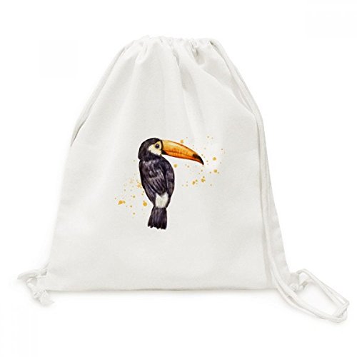 Sac cordon Ramphastos Toco pour voyage et shopping écoresponsable