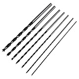 NEIQIUWING 7-teiliges Holzbohrer-Set mit Zentrierspitze und Spiralbohrer
