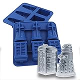 Ice tray and Dalek Dr Who Tardis chocolate mold