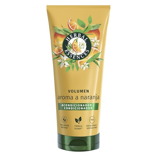 Herbal Essences Acondicionador Volumen Con Aroma A Naranja, 250 ml, Para Pelo Fino