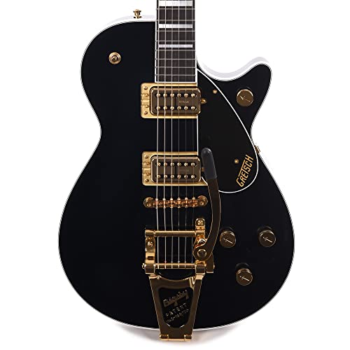 Gretsch G6228TG Players Edition Jet BT Bigsby Gold Hardware Midnight Sapphire – Guitare Électrique Personnalisée - Les Beatles, Paul McCartney, John Lennon, RIngo Starr, George Harrison Gretsch G6228TG Players Edition Jet BT Bigsby Gold Hardware Midnight Sapphire - Guitare Électrique Personnalisée
