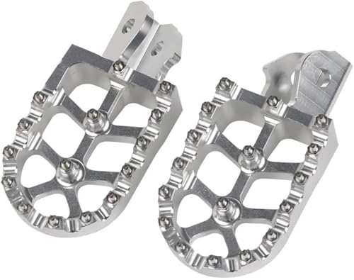 Repose-pieds moto pour Sur-Ron Light Bee argent
