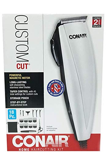 Custom Cut by Conair 18-Piece Haircut Kit (Silver)