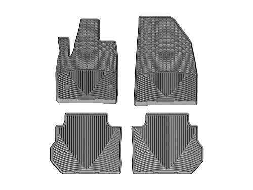 WeatherTech All-Weather Floor Mats for Chevrolet Blazer - 1st & 2nd Row in Grey