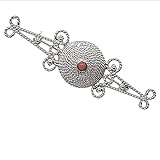 spilla corallo uomo Spilla in Corallo Rosa Oceanico con pallino del diametro di 3mm.
