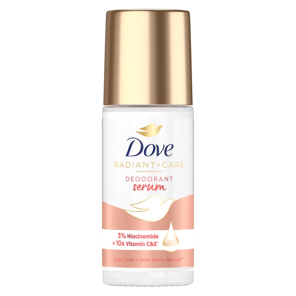 Dove Radiant + Care Deodorant Serum Roll-On, 3% Niacinamide, 10X Vitamin C & E, 45 ml-picture-37