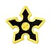 EastPoint Throwing Stars - 8-Pack, Blue & Yellow - Safe Foam Stars for Axe Throwing Game - Outdoor Adult Patio & Backyard Games