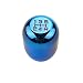DEWHEL JDM Universal Honda Acura 5 Speed Manual Shift Knob M10x1.5 Screw On (Bluing)