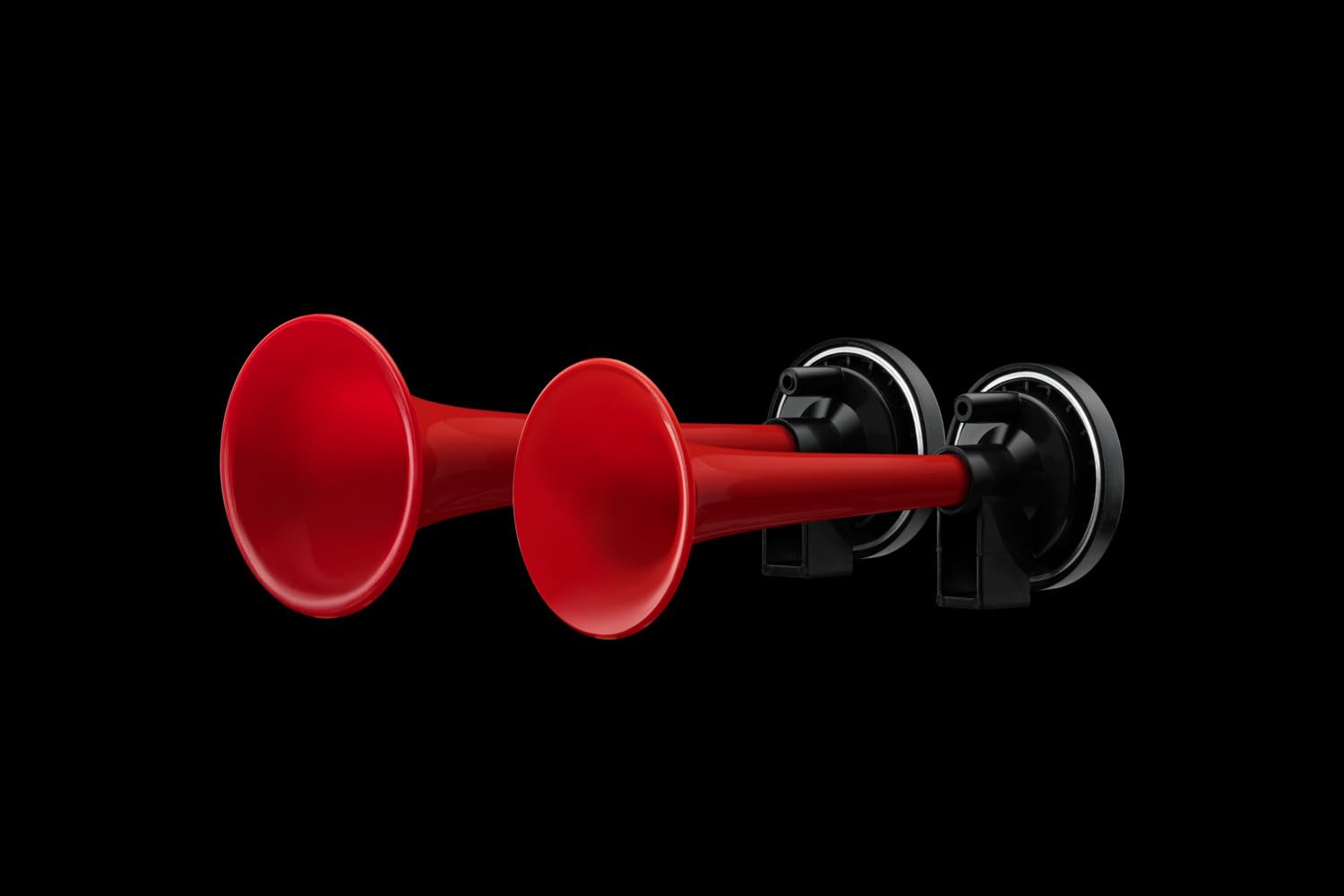 Hella Korna Ca10-24V - 115Db(A) - 600Hz-756Hz - Yüksek Ses/Düşük Ses - Elektrikli Pnömatik - Ece Onaylı - Gövde Rengi: Kırmızı/Siyah - Miktar: 1 Horn