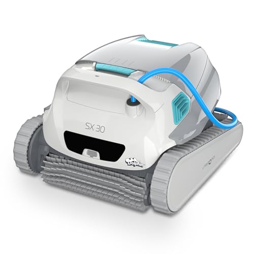 Dolphin SX 30 Robot pulitore automatico per piscina interrata e fuori terra fino a 10m - Pulizia pareti e fondo - Filtrazione ultra fine
