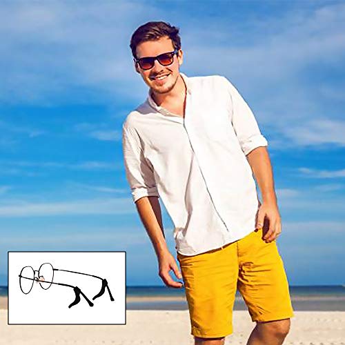 PAWALT 12 Pares Óculos Ganchos Ear Grips Ear Eyeglass Strap Holder Retentor de óculos Óculos de sili