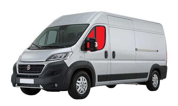 Living in a Bubble Isolierte verdunkelnde Frontscheibenabdeckungen für Volkswagen Crafter 2017 und höher (Driver/Passenger Door 2017-Current)