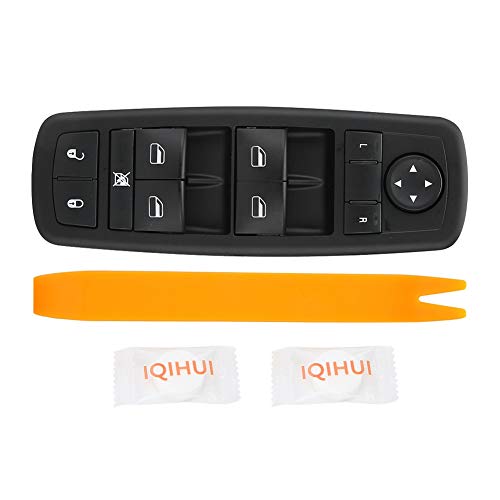 Commutateur maître de fenêtre électrique gauche en ABS noir pour Grand Caravan 2008-2010