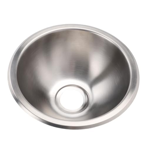 ZDAGELD RV Stainless Steel Sink, Compact Mini Single Bowl RV Kitchen Sink, Brushed Mirror Finish for Cars, Boats, Yachts, RVs, Suitable for Limited Spaces, Easy Installation