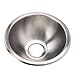 ZDAGELD RV Stainless Steel Sink, Compact Mini Single Bowl RV Kitchen Sink, Brushed Mirror Finish for Cars, Boats, Yachts, RVs, Suitable for Limited Spaces, Easy Installation