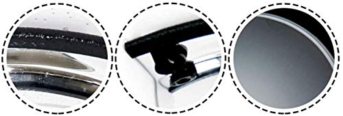 Miroir de sécurité pour allée et sortie de garage résidentiel