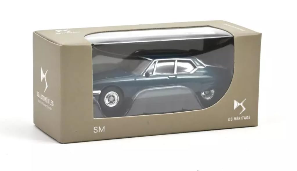 OPO 10 - Model car compatible with Citroën SM 1970 scale 1:64 3 inches 7.5cm Norev - Green 019922 - Image 2