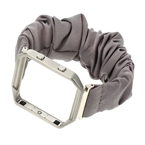 SHINEOFI Correa de Reloj con Marco Metálico Compatible con Fitbit Blaze Banda de Duradera y Flexible para Uso y Ocasiones Especiales