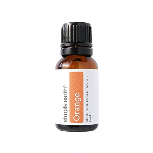 Orange Essential Oil by Simply Earth - 15 ml, 100% Pure Therapeutic Grade