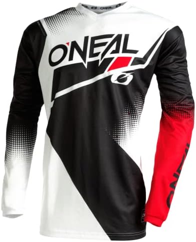 O'Neal Element Racewear Jersey, Black/White/Red XXXL