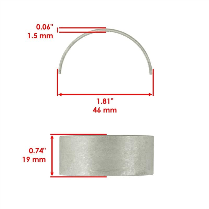 #US Replacement Parts 4 Connecting Rods Plain Bearing for Can-Am 420233726 (diep#1725-06610)