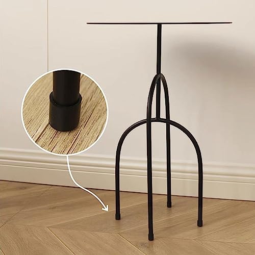 Table d'appoint pour petits espaces en métal pour optimiser les studios encombrés - 8