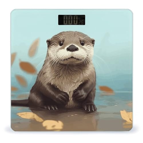Báscula de baño digital VstaDank con vidrio templado miniatura 1
