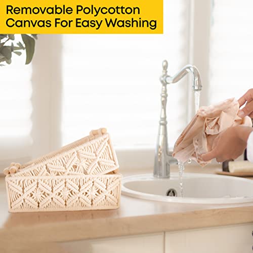 Toilet Basket Tank Topper - Set Of 2 Toilet Tank Basket For Bathroom, Bathroom Basket, Bathroom Baskets For Toilet Paper Basket, Toilet Paper Basket For Back Of Toilet Storage Basket For Bathroom #TOP2