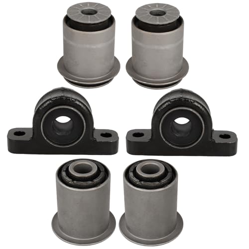 SCITOO Front Suspension Part K200181 K200182 K200183 Lower Control Arm Bushing at Arm to Strut Lower Forward & Rearward Control Arm Bushing fit for Commander 06-10 for Grand for Cherokee 05-10