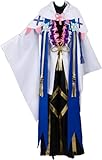 Anime Fate Grand Order Cosplay Caster Merlin Ambrosius Carnival Cosplay Costume Full Set (Male XL)