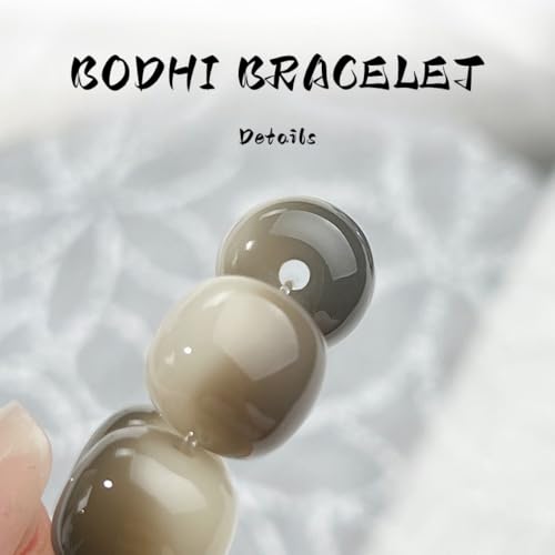 Image of MUDI Bracelet For Women, Bodhi Seed Beads Bracelets Fidget Healing Energy Protection Stretch to My Man Jewelry Gift