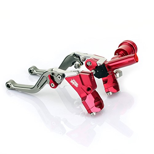 T | TARAZON 7/8" Handlebar Universal Motorcycle Brake Clutch Levers Brake Cylinder for CBR1000RR CBR600RR CBR900RR Goldwing CBR929RR CBR954RR CBR600F4 CBR600F4i