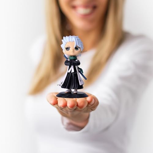 Tinion || Bleach Kurosaki Ichigo Action Figure Miniature Doll (Toy Figure) SpecialEdition for Car Dashboard, Decoration, Cake, Office Desk & Study Table (Pack of 1) (Height- 16cm)