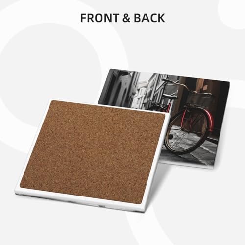 Dessous de verre pour types de tasses en céramique absorbant de table basse - 4