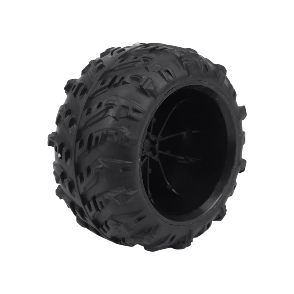 Lot de 4 pneus de 80 mm pour Xinlehong Q901 Q902 Q903 9130 9136 9137 9138 1/16 RC Car Upgrade pièces, 1