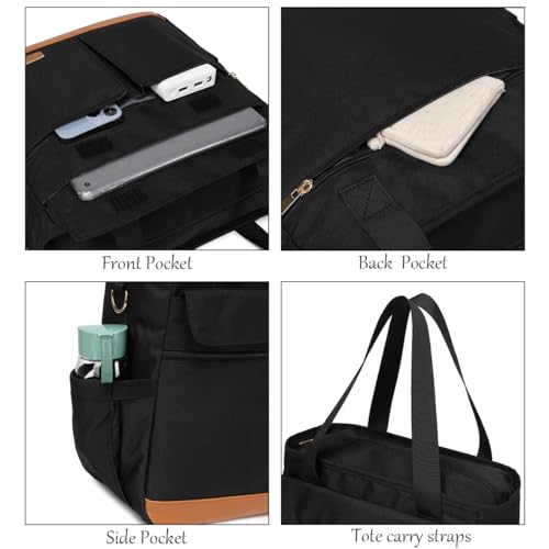 Bolso tote mediano útil para mujer y hombre miniatura 5