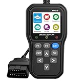 Sugarman OBD2診断機 日本語対応 自動車故障診断機 車検対応 スキャンツール フルOBD2機能 チェックエンジンライトの消灯 バッテリーテスト DTC検索 軽量 初心者向け JOBD国産車対応不可