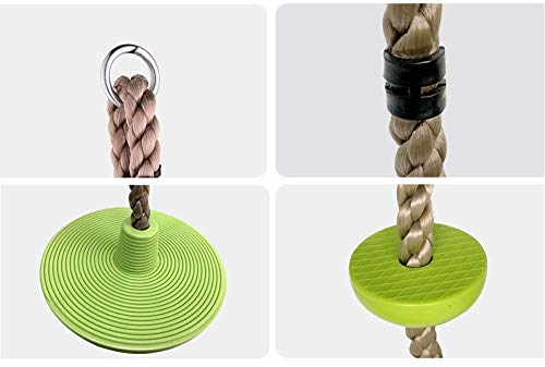 Tragbarer Ninja Warrior Hindernislauf, 10m Slackline Kit mit Affenstangen für Kinder Alter 5-17, einfache Einrichtung Hinterhof Spielplatz für Kernstärke und Balance