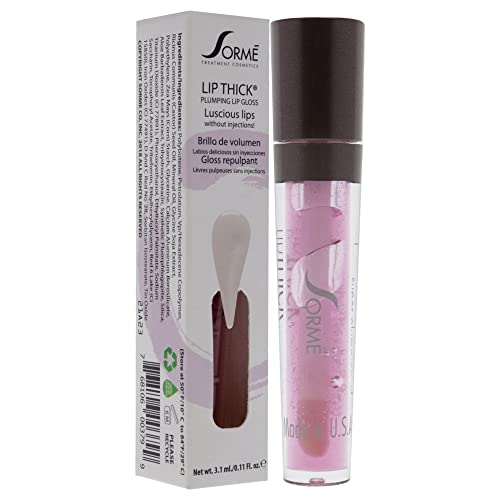 Sorme Cosmetics Lip Thick Plumping Lip Gloss - Clear For Women 0.11 oz Lip Gloss - Image 3