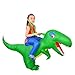 LOLANTA Costume gonflable de dinosaure pour enfant Halloween Déguisements Costumes T-Rex Costumes