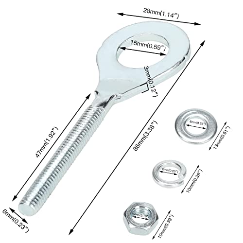 image for FVRITO 15mm 0.59'' Rear Chain Tensioner Axle Adjuster for Coleman CT20