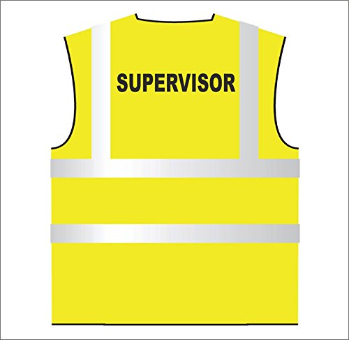 Gilet de sécurité Haute visibilité EN471 Jaune et Orange, Jaune