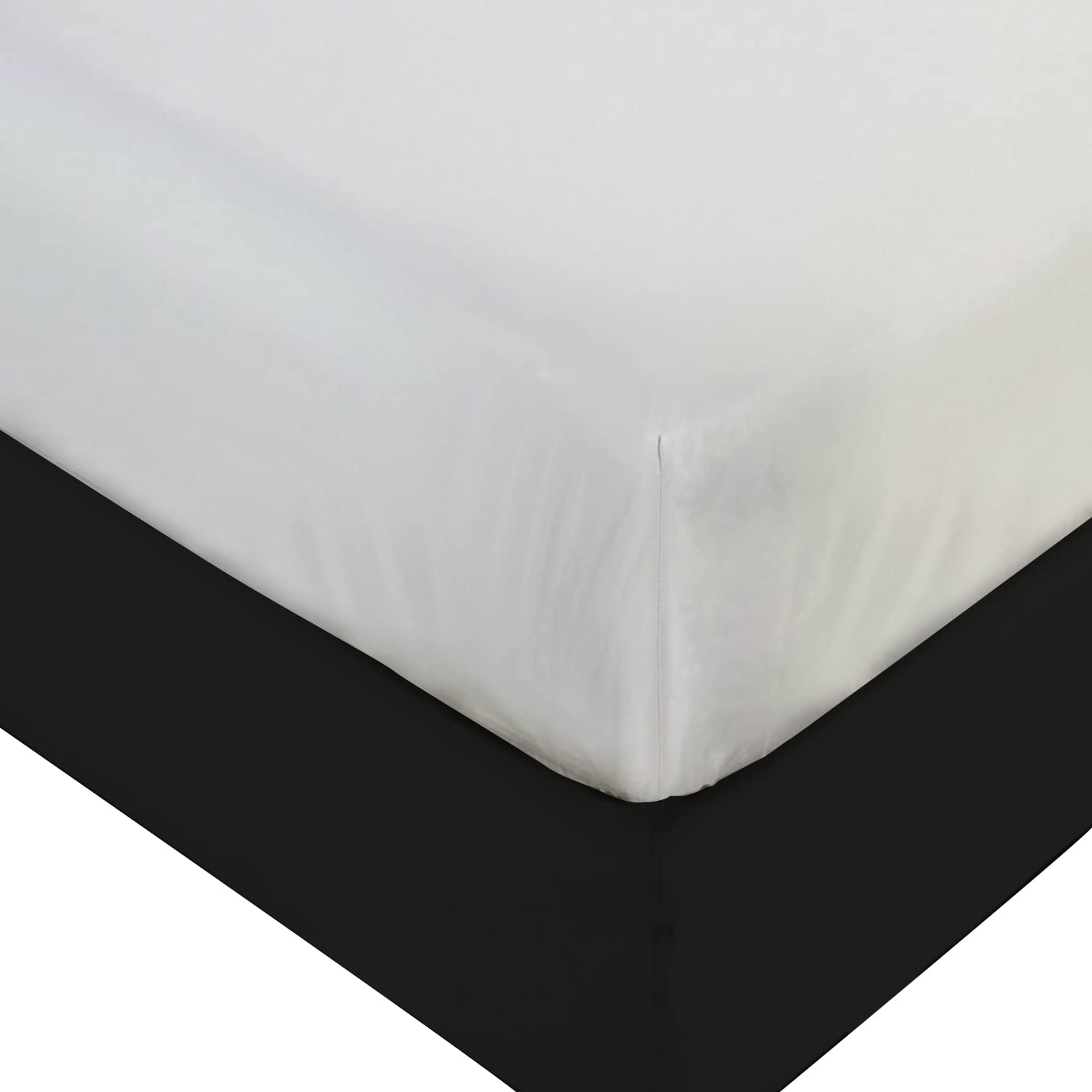 BLISSFORD Queen Plastic Mattress Protector - Heavy Duty Fitted Vinyl - Plastic Mattress Cover Rubber Sheets for Bedwetting