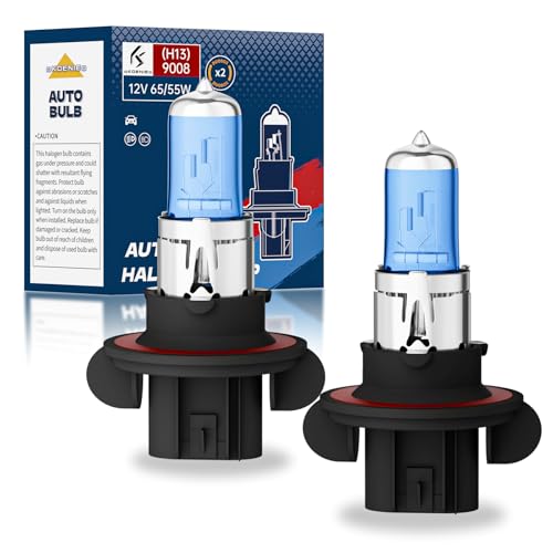 OKOENIEO 9008/H13 Halogen Headlight Bulbs, Standard High Beam or Low