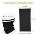 TICONN Neck Gaiter Face Cover Scarf (Heather Black 2-Pack), Summer Cool Breathable Lightweight Sun & Wind-proof for Fishing Hiking Running Cycling
