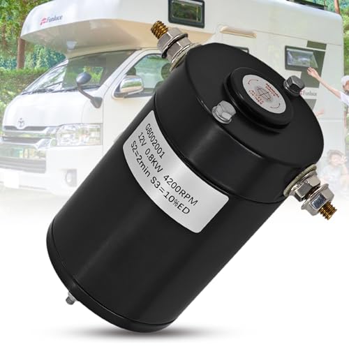 Ballmers 167576 Hydraulic Slide Out Pump Motor Compatible with Lippert Components Leveling System, 12V 1HP Bi-rotational Hydraulic Pump Motor Replace# 15-167576 414018 F000MM0809 15167576 045-167567