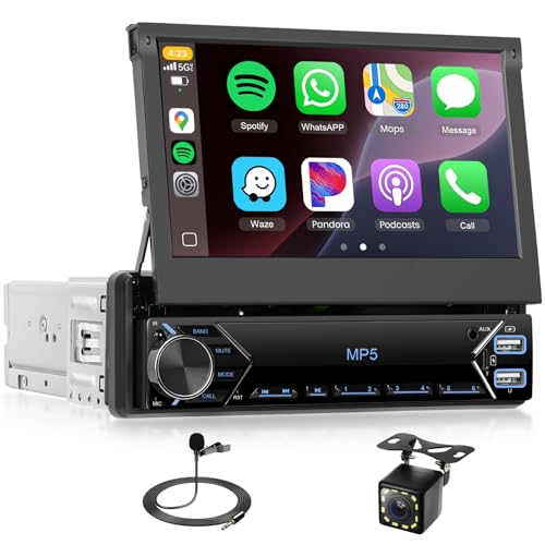 Autoradio Carplay sans fil 1 DIN pour remplacer votre vieux système audio
